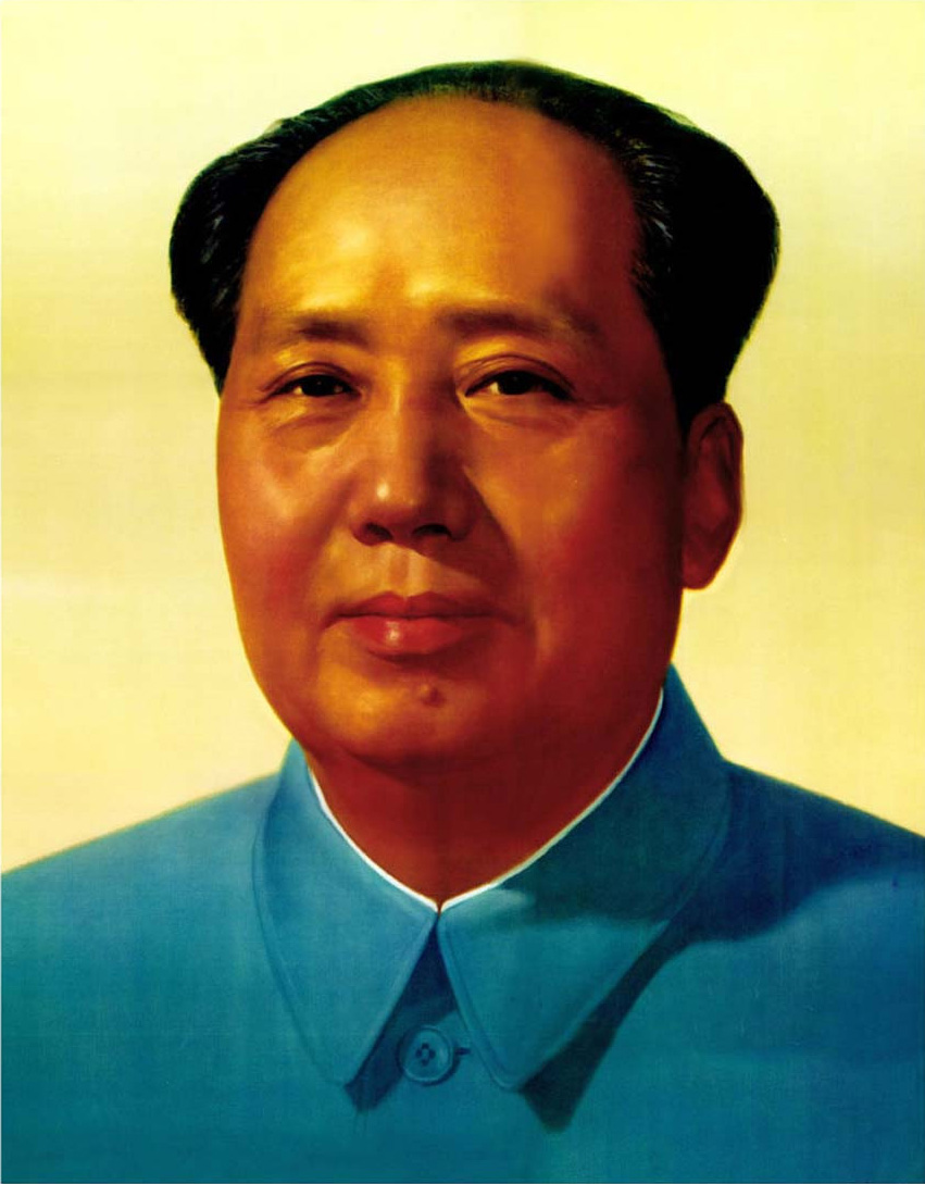 伟人肖像绘画