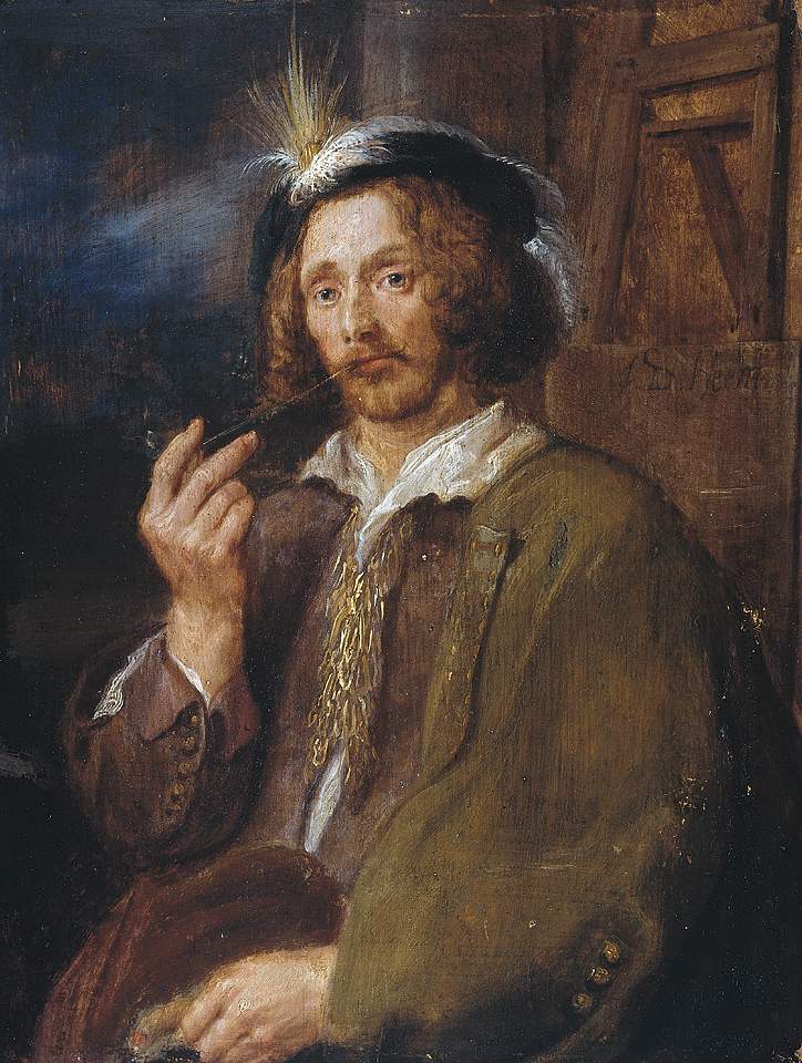 荷兰画家杨·戴维茨·德·希姆（Jan Davidsz. de Heem）静物油画