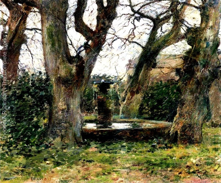 美国Theodore Robinson风景油画作品欣赏