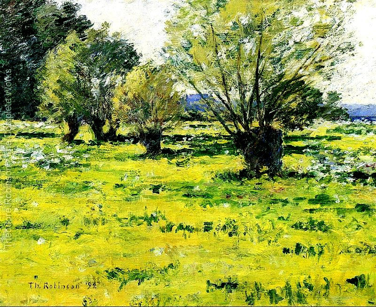 美国Theodore Robinson风景油画作品欣赏