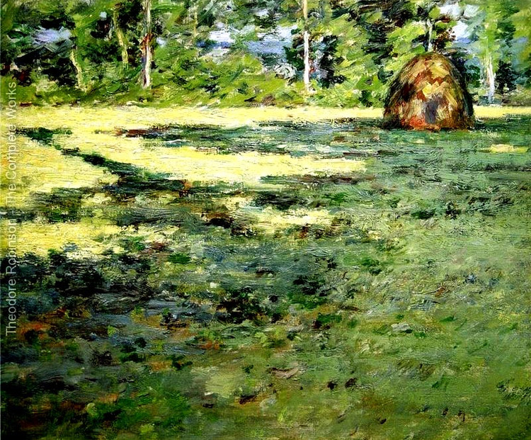 美国Theodore Robinson风景油画作品欣赏
