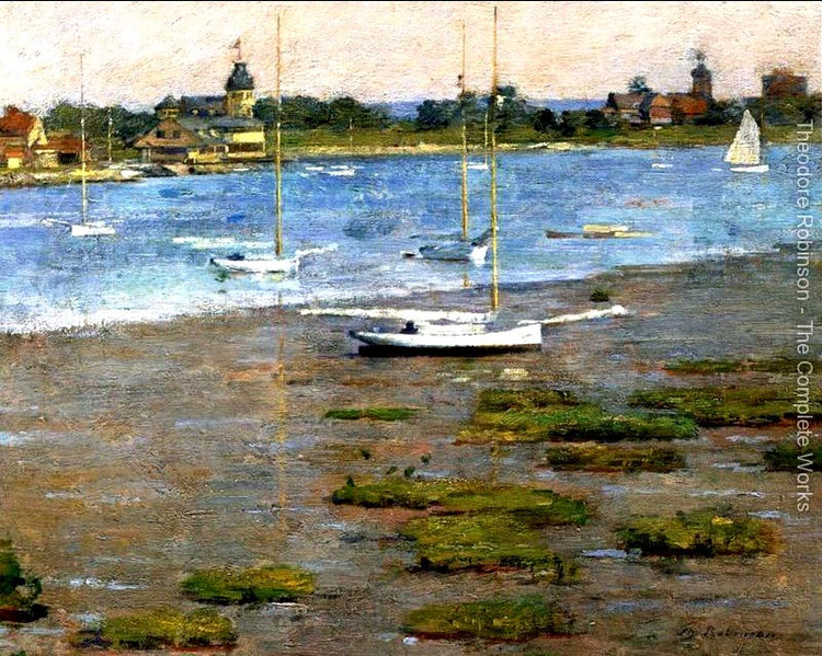 美国Theodore Robinson风景油画作品欣赏