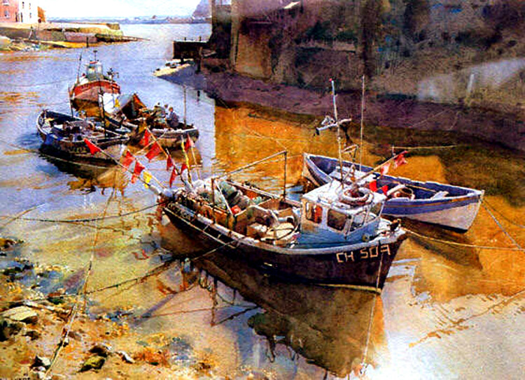 英国David Curtis风景油画