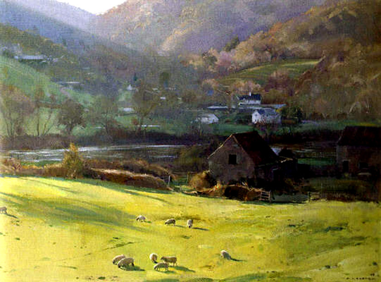 英国David Curtis风景油画