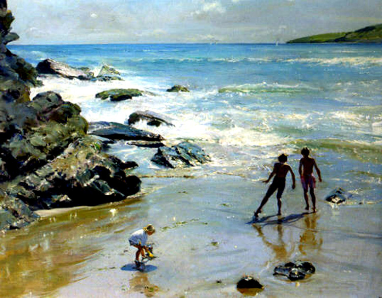 英国David Curtis风景油画