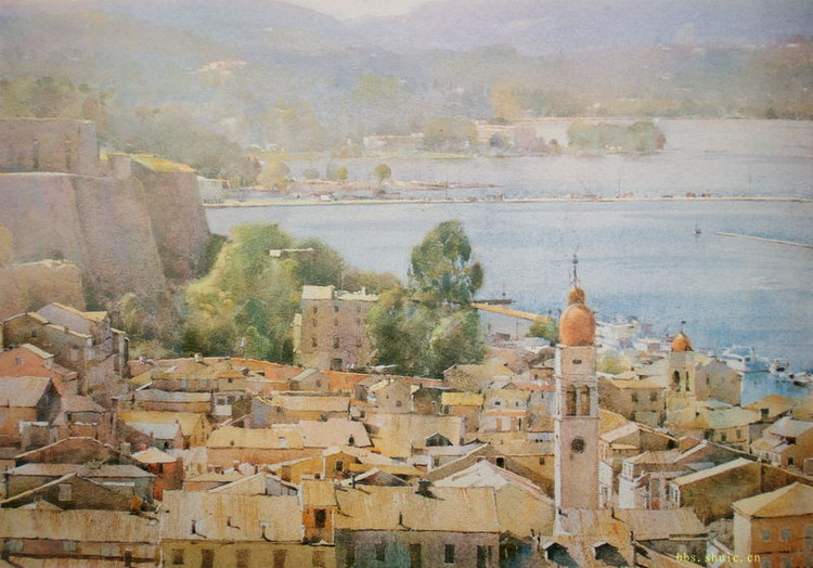 英国David Curtis风景油画
