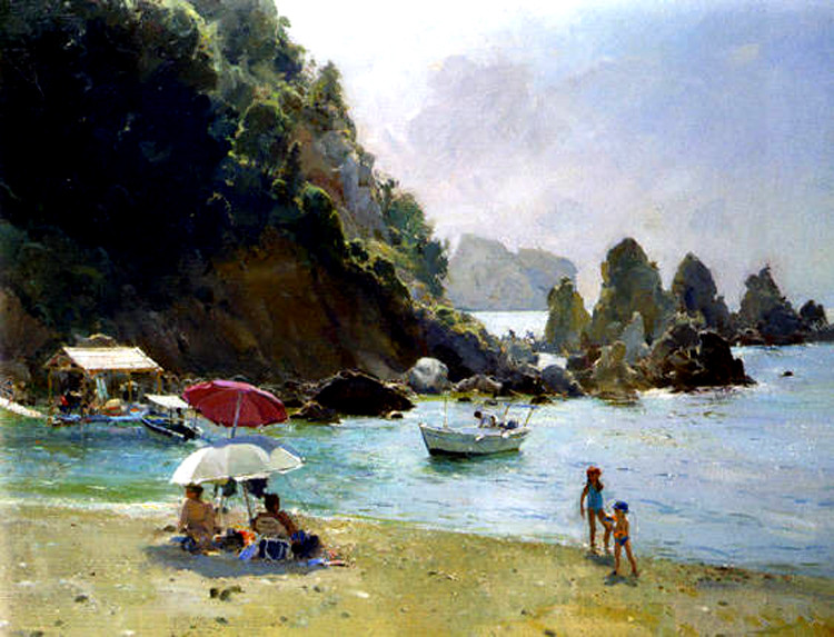 英国David Curtis风景油画