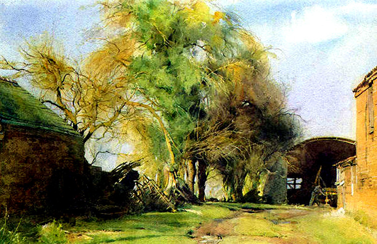 英国David Curtis风景油画