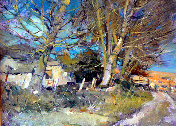 英国David Curtis风景油画