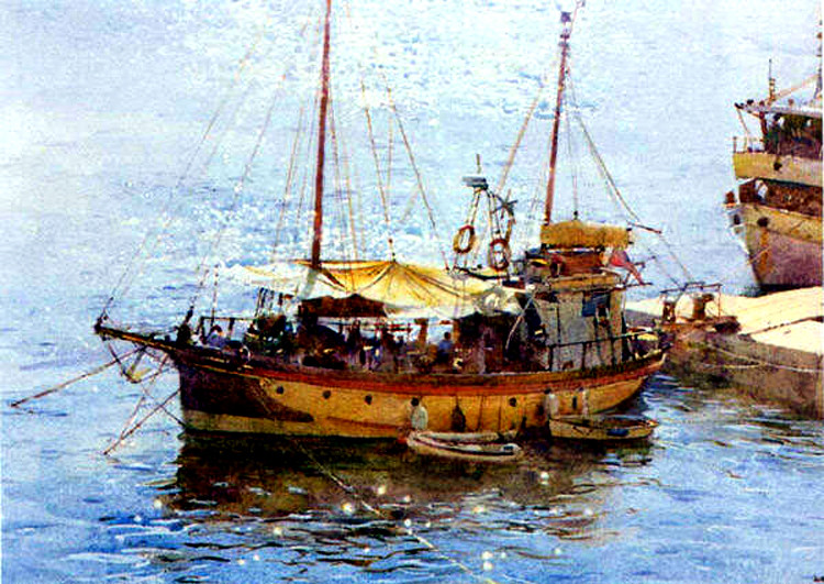英国David Curtis风景油画