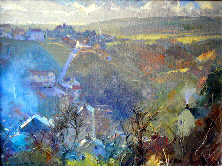 英国David Curtis风景油画
