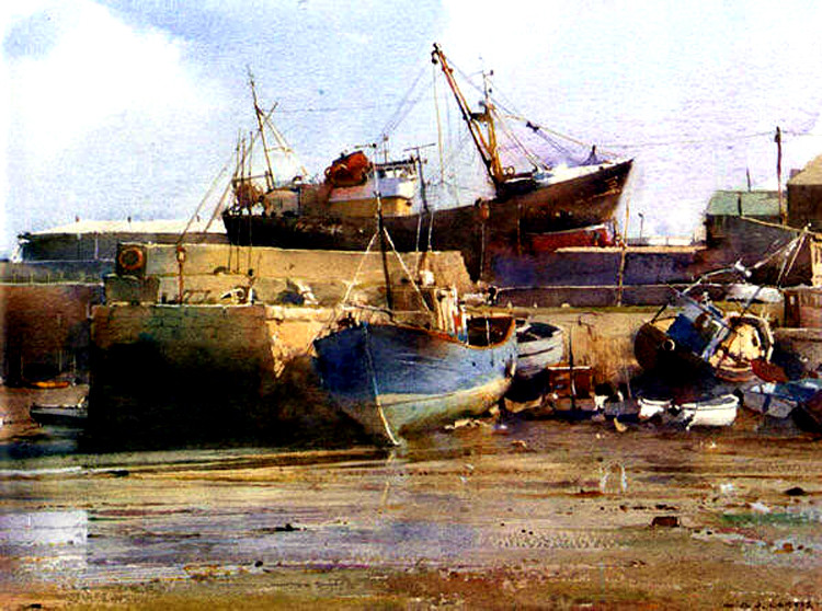 英国David Curtis风景油画