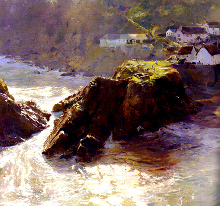 英国David Curtis风景油画