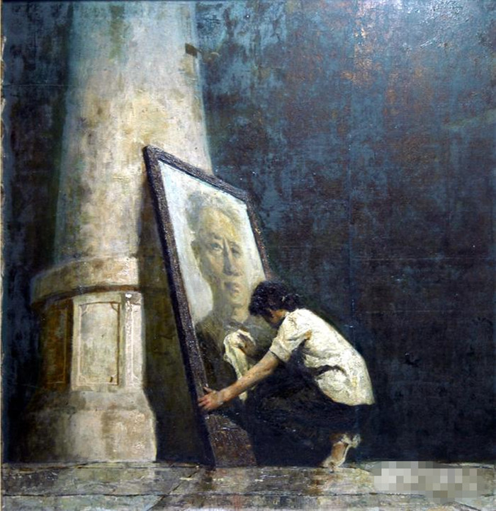 陈可之人物油画