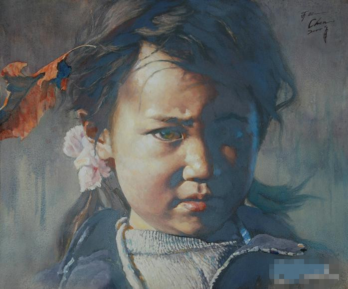 陈可之人物油画