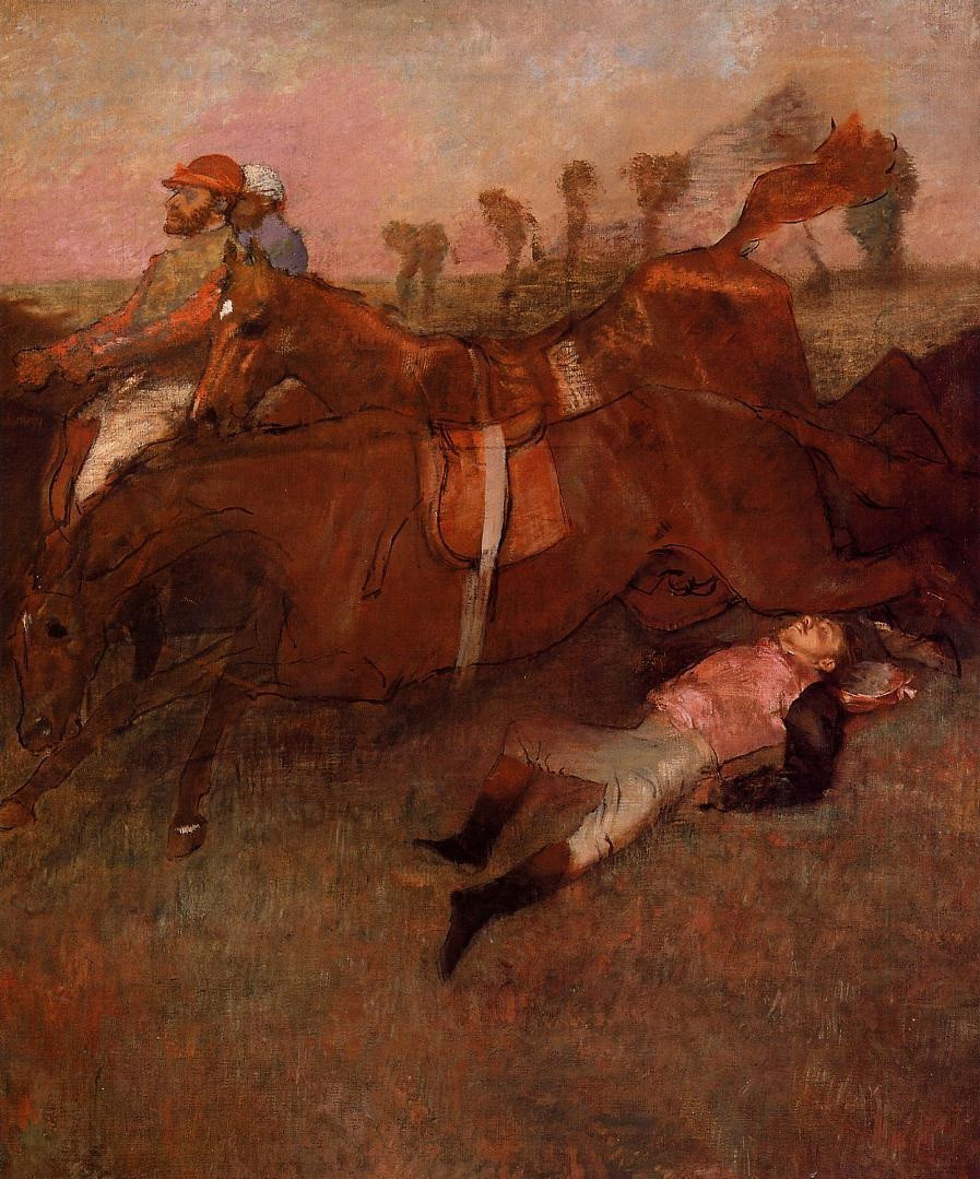 法国印象派画家埃德加·德加（Edgar Degas）人物油画三