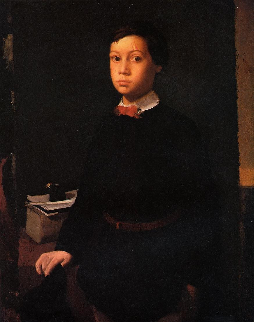 法国印象派画家埃德加·德加（Edgar Degas）人物油画三