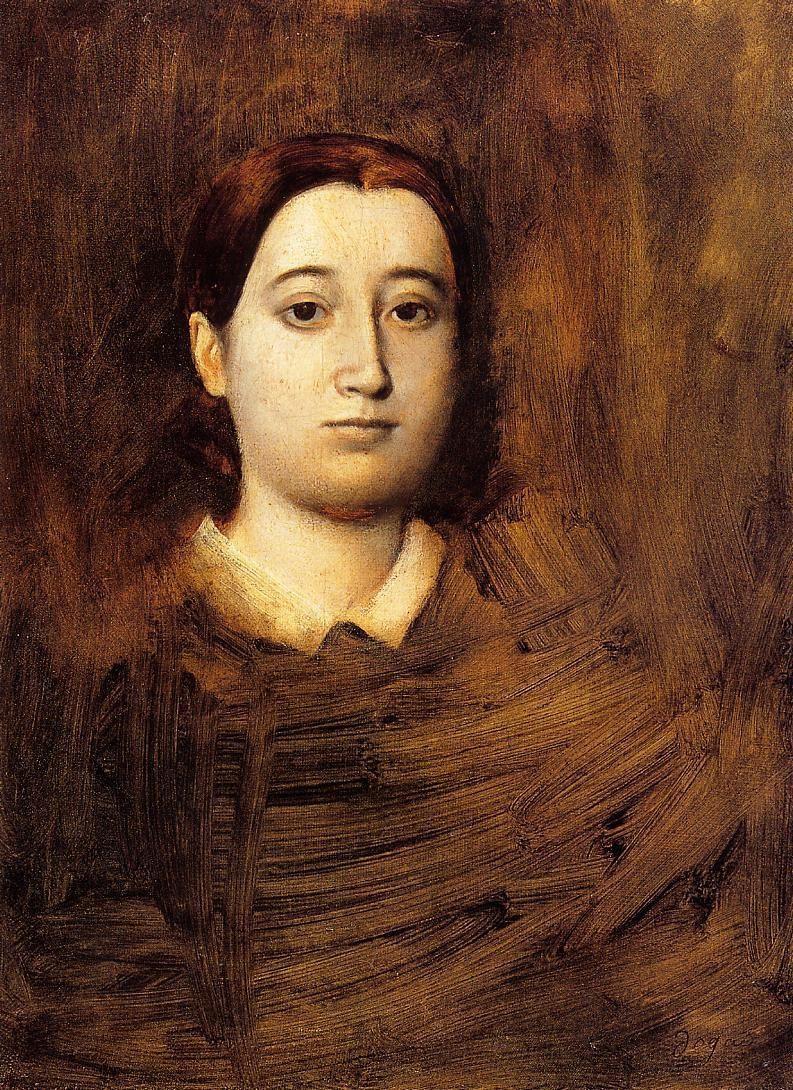 法国印象派画家埃德加·德加（Edgar Degas）人物油画三