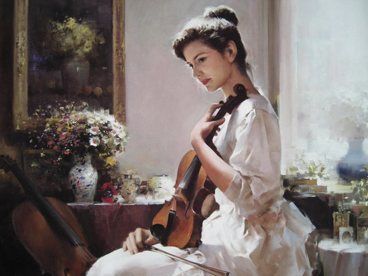 名家笔下的女性油画欣赏
