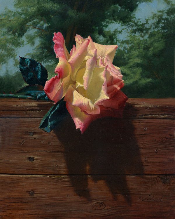 俄罗斯阿列克谢·安东诺夫（Alexei Antonov）静物油画