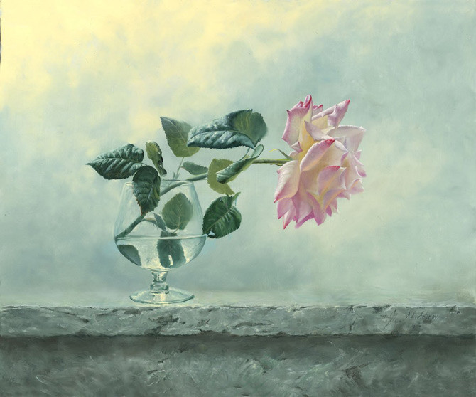 俄罗斯阿列克谢·安东诺夫（Alexei Antonov）静物油画