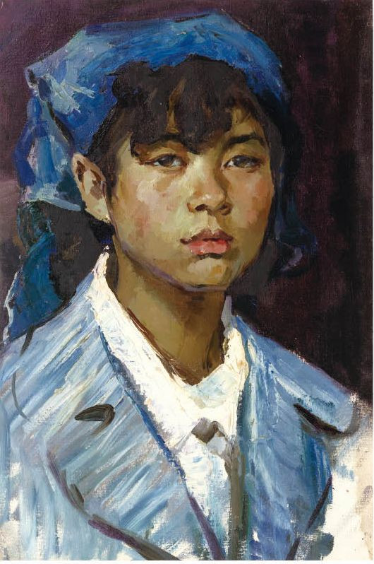 蔡亮油画人物