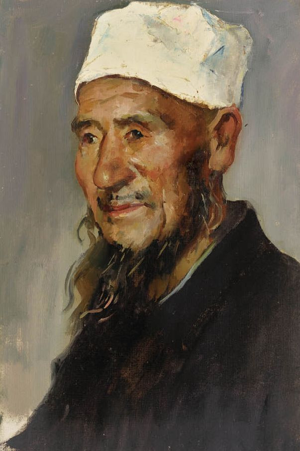 蔡亮油画人物