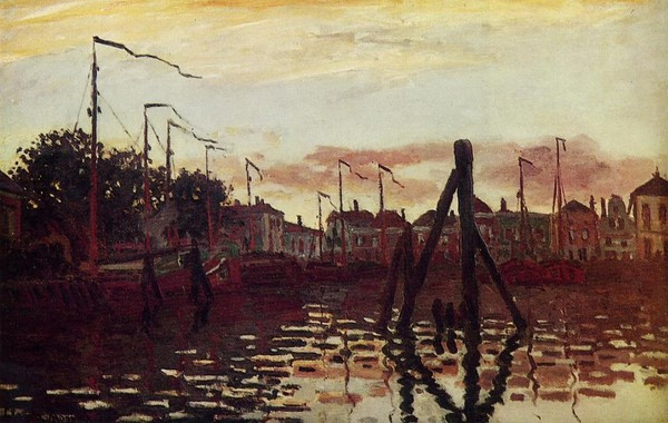 法国克劳德·莫奈（Claude Monet）风景油画
