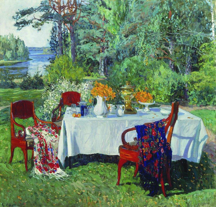 波兰斯坦尼斯·尤尼亚那维奇·茹科夫斯基（Stanislav  Yulianovich Zhukovsky）风景油画二