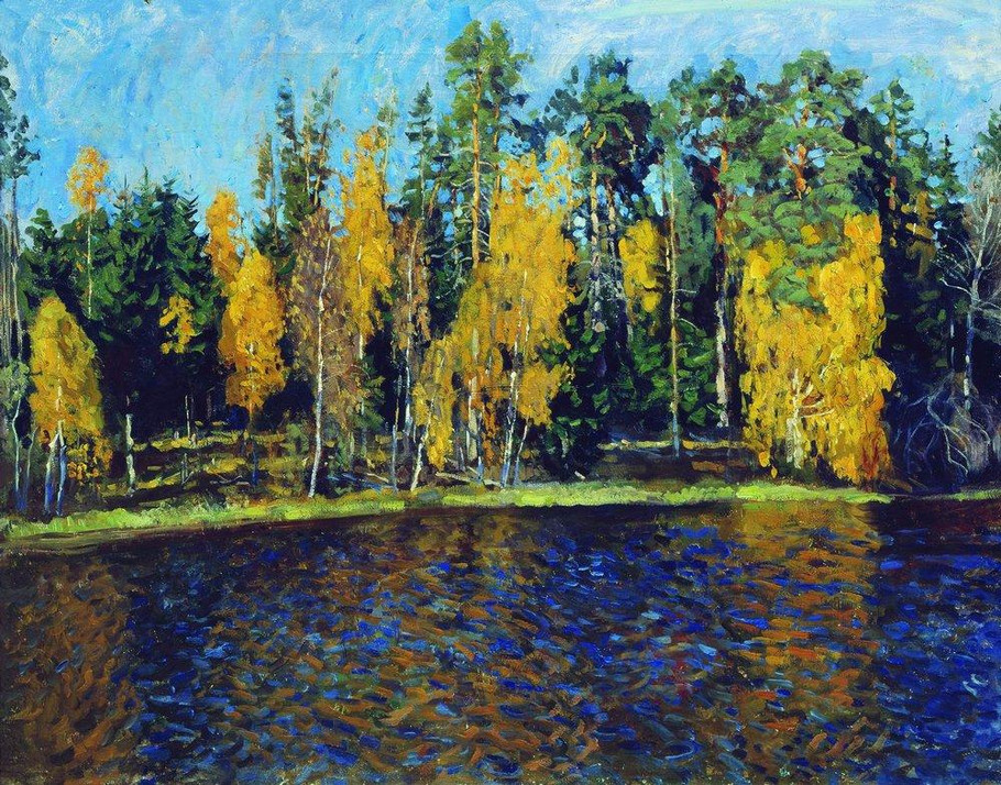 波兰斯坦尼斯·尤尼亚那维奇·茹科夫斯基（Stanislav  Yulianovich Zhukovsky）风景油画二