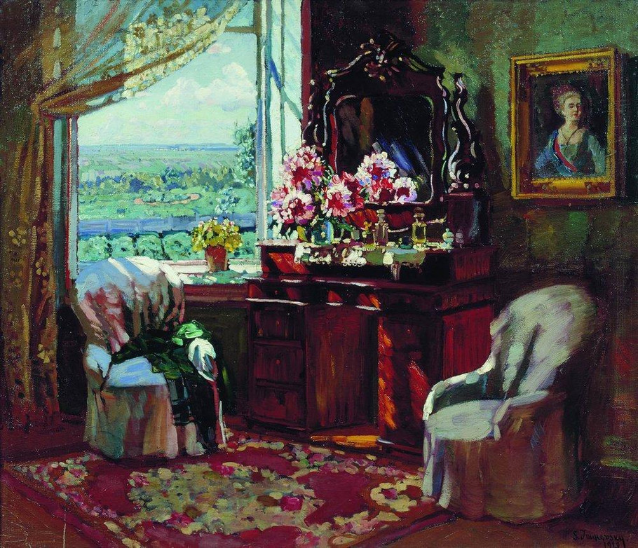 波兰斯坦尼斯·尤尼亚那维奇·茹科夫斯基（Stanislav  Yulianovich Zhukovsky）风景油画二