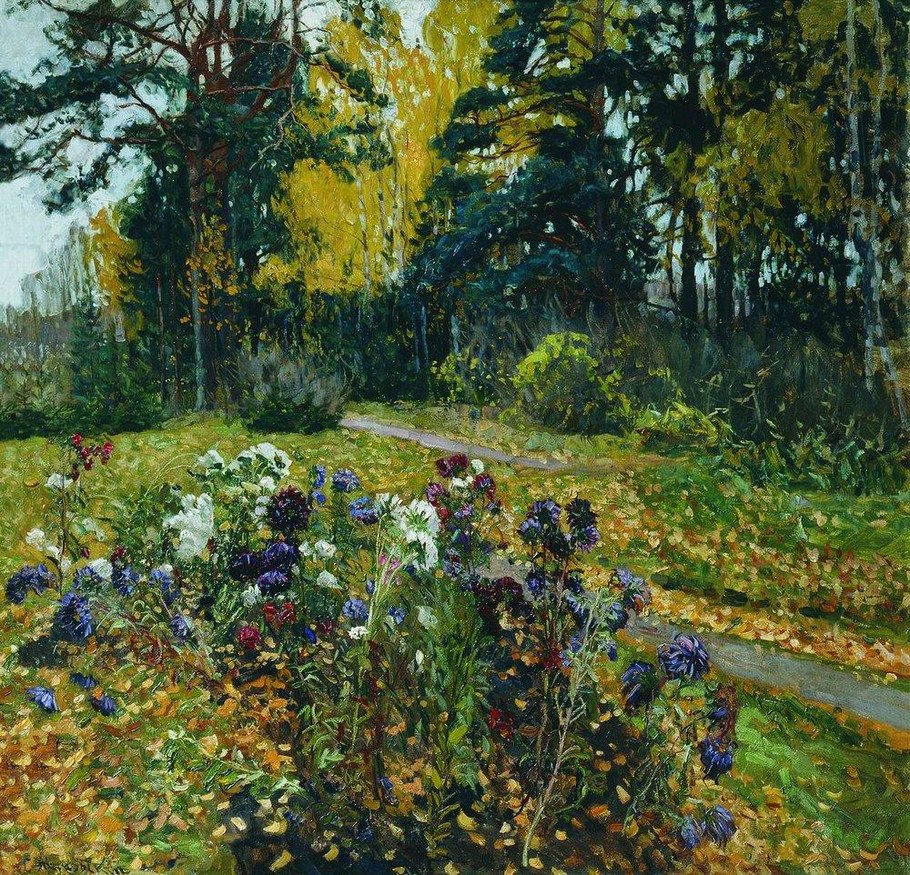 波兰斯坦尼斯·尤尼亚那维奇·茹科夫斯基（Stanislav  Yulianovich Zhukovsky）风景油画二