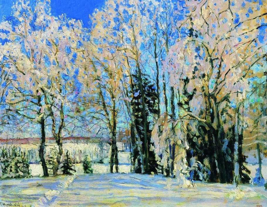 波兰斯坦尼斯·尤尼亚那维奇·茹科夫斯基（Stanislav  Yulianovich Zhukovsky）风景油画二