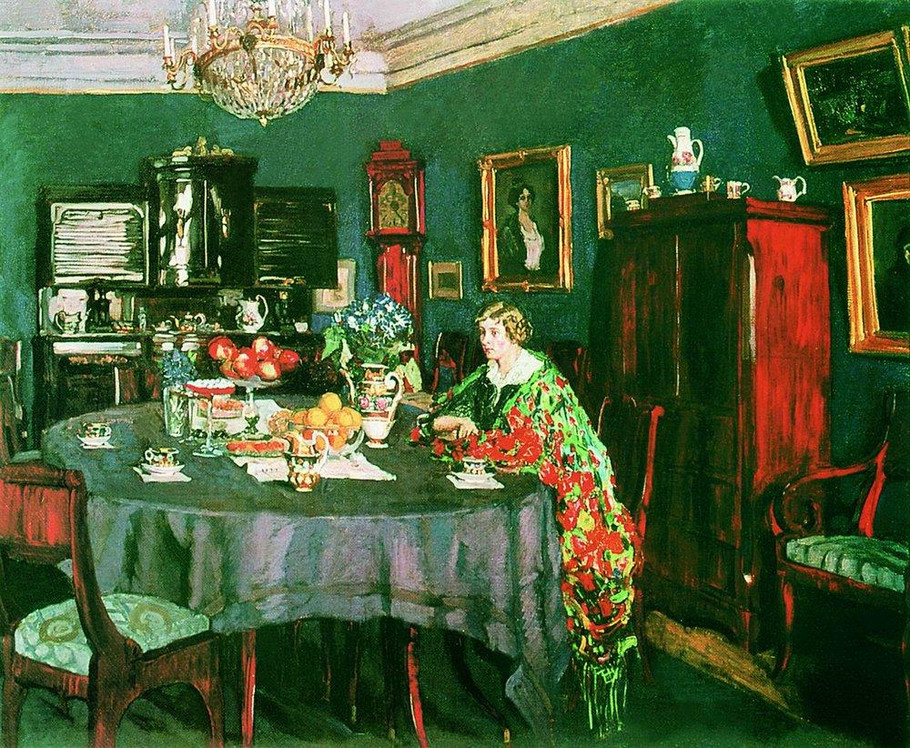 波兰斯坦尼斯·尤尼亚那维奇·茹科夫斯基（Stanislav  Yulianovich Zhukovsky）风景油画二