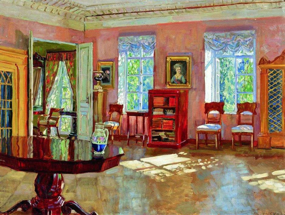 波兰斯坦尼斯·尤尼亚那维奇·茹科夫斯基（Stanislav  Yulianovich Zhukovsky）风景油画二