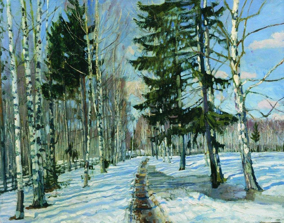 波兰斯坦尼斯·尤尼亚那维奇·茹科夫斯基（Stanislav  Yulianovich Zhukovsky）风景油画二