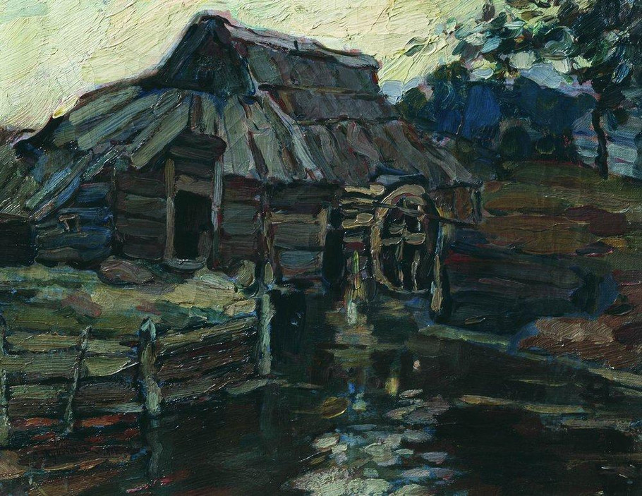 波兰斯坦尼斯·尤尼亚那维奇·茹科夫斯基（Stanislav  Yulianovich Zhukovsky）风景油画二