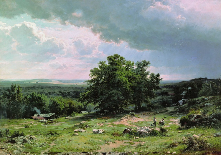 伊凡·伊凡诺维奇·希施金（Ivan I. Shishkin）风景油画