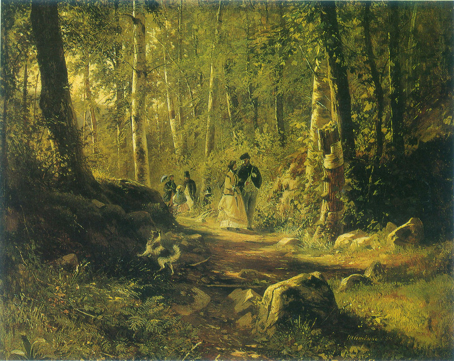 伊凡·伊凡诺维奇·希施金（Ivan I. Shishkin）风景油画
