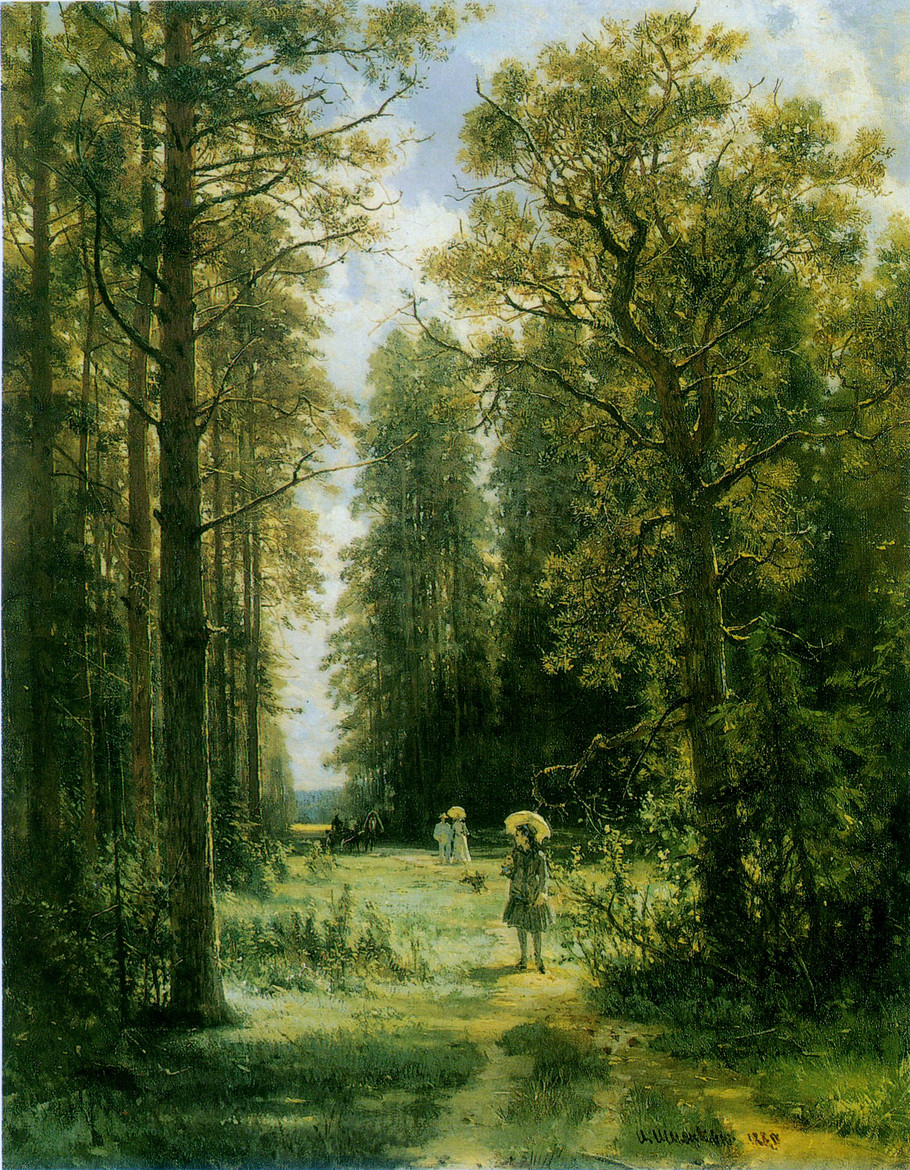 伊凡·伊凡诺维奇·希施金（Ivan I. Shishkin）风景油画