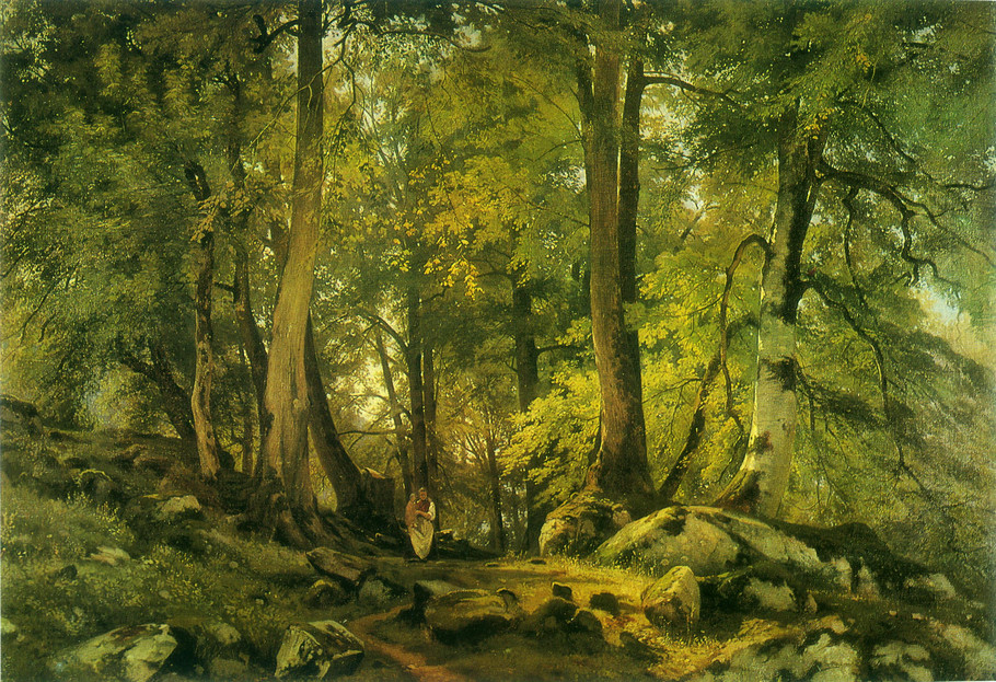 伊凡·伊凡诺维奇·希施金（Ivan I. Shishkin）风景油画