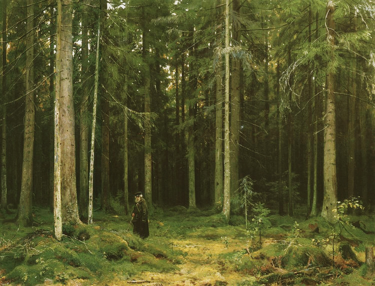 伊凡·伊凡诺维奇·希施金（Ivan I. Shishkin）风景油画