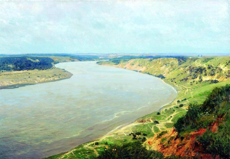 波兰斯坦尼斯·尤尼亚那维奇·茹科夫斯基（Stanislav  Yulianovich Zhukovsky）风景油画一