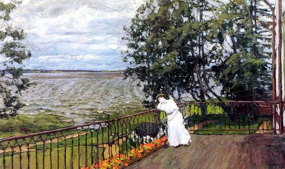 波兰斯坦尼斯·尤尼亚那维奇·茹科夫斯基（Stanislav  Yulianovich Zhukovsky）风景油画一