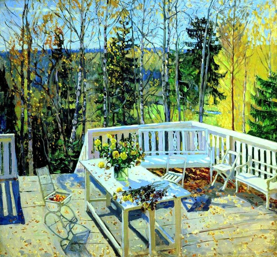 波兰斯坦尼斯·尤尼亚那维奇·茹科夫斯基（Stanislav  Yulianovich Zhukovsky）风景油画一