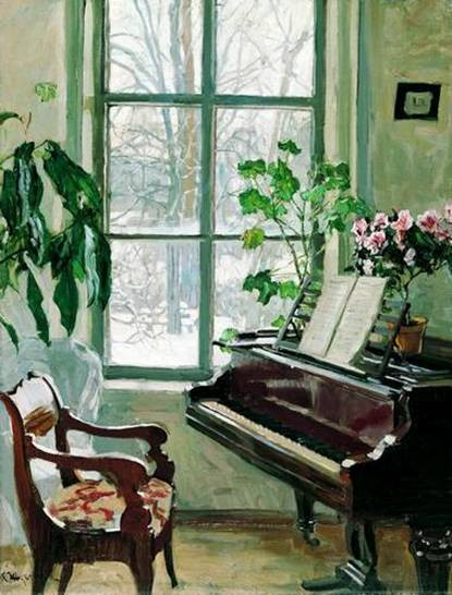 波兰斯坦尼斯·尤尼亚那维奇·茹科夫斯基（Stanislav  Yulianovich Zhukovsky）风景油画一