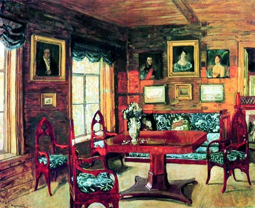 波兰斯坦尼斯·尤尼亚那维奇·茹科夫斯基（Stanislav  Yulianovich Zhukovsky）风景油画一