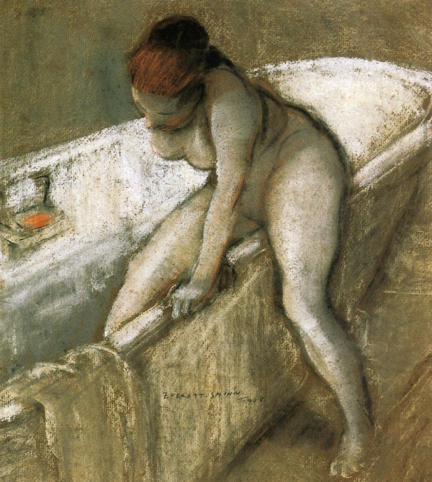美国画家Everett Shinn油画作品欣赏