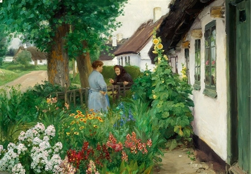 丹麦Hans Anderson Brendekilde油画作品欣赏