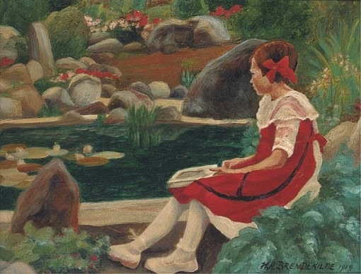 丹麦Hans Anderson Brendekilde油画作品欣赏